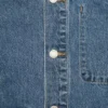 Denim Forum Denimjakke i arbeidsstil Denim Forum Denimjakke i arbeidsstil