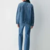 Denim Forum Denimjakke i arbeidsstil Denim Forum Denimjakke i arbeidsstil