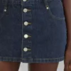 Denim Forum Gisele Micro Denim Skirt Denim Forum Gisele Micro Denim Skirt