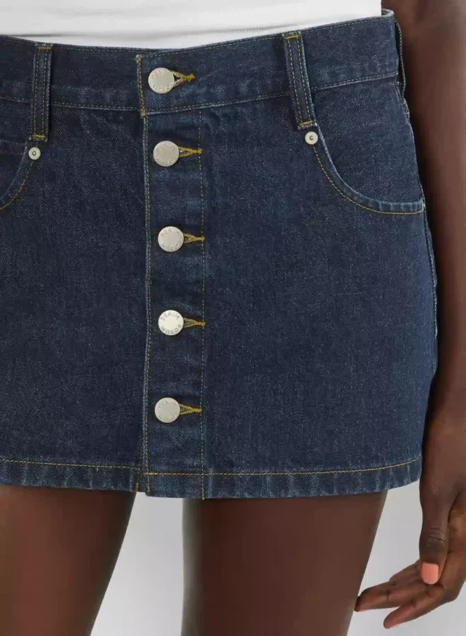 Denim Forum Gisele Micro Denim Skirt Denim Forum Gisele Micro Denim Skirt