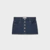 Denim Forum Gisele Micro Denim Skirt Denim Forum Gisele Micro Denim Skirt