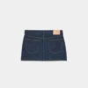 Denim Forum Gisele Micro Denim Skirt Denim Forum Gisele Micro Denim Skirt