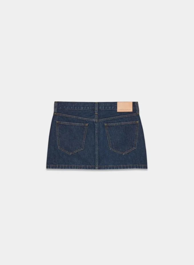Denim Forum Gisele Micro Denim Skirt Denim Forum Gisele Micro Denim Skirt