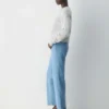 Denim Forum Lana Curve-fit Mid-rise Wide Jean