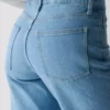 Denim Forum Lana Curve-fit Mid-rise Wide Jean