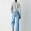 Denim Forum Lana Curve-fit Mid-rise Wide Jean
