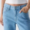 Denim Forum Lana Mid-rise Wide Jean