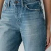 Denim Forum Sadie Relaxed Mid-rise Straight Jean