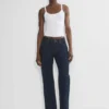 Denim Forum Salma Curve-fit Super Lo-rise Baggy Jean