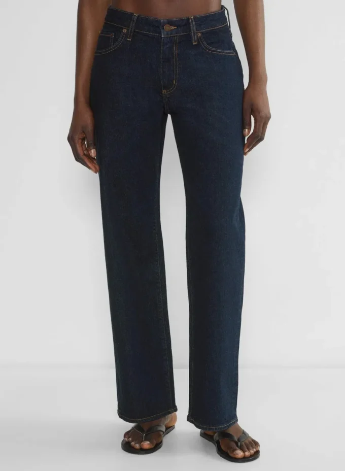 Denim Forum Salma Curve-fit Super Lo-rise Baggy Jean
