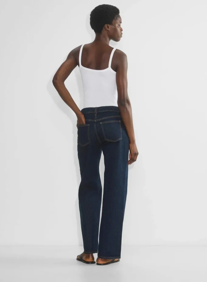 Denim Forum Salma Curve-fit Super Lo-rise Baggy Jean
