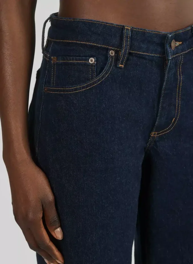 Denim Forum Salma Curve-fit Super Lo-rise Baggy Jean