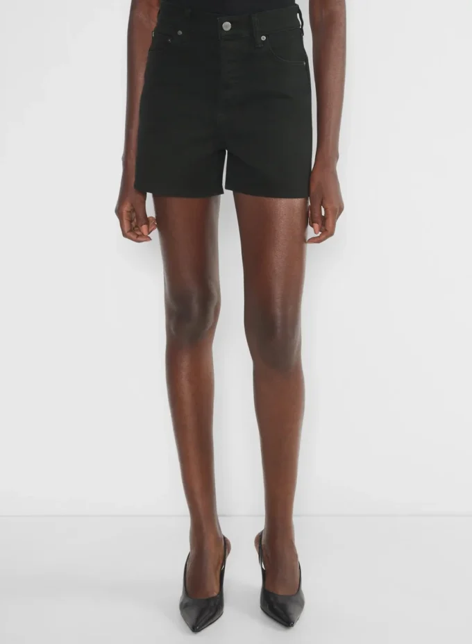 Denim Forum The ’50s Arlo Hi Mid-thigh Denim Short Denim Forum The ’50s Arlo Hi Mid-thigh Denim Short