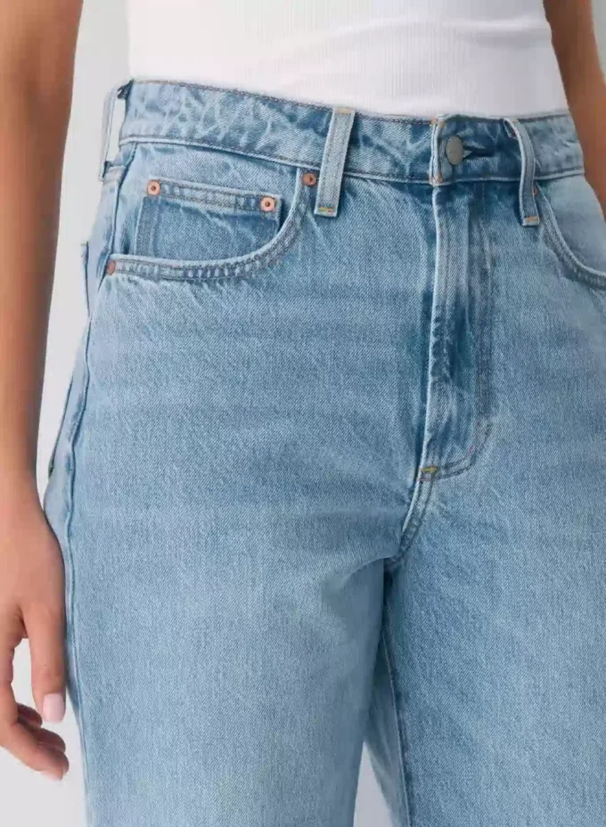 Denim Forum The Farrah Curve-fit Hi-rise Wide Jean Denim Forum The Farrah Curve-fit Hi-rise Wide Jean