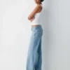 Denim Forum The Farrah Lo-rise Wide Jean Denim Forum The Farrah Lo-rise Wide Jean