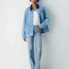 Denim Forum The Nico Super Lo-rise Straight Jean Denim Forum The Nico Super Lo-rise Straight Jean