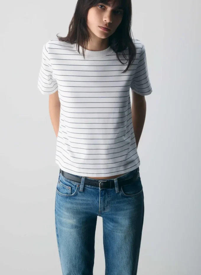 Denim Forum Tilda Curve-fit Lo-rise Straight Jean