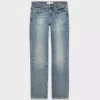 Denim Forum Tilda Curve-fit Lo-rise Straight Jean