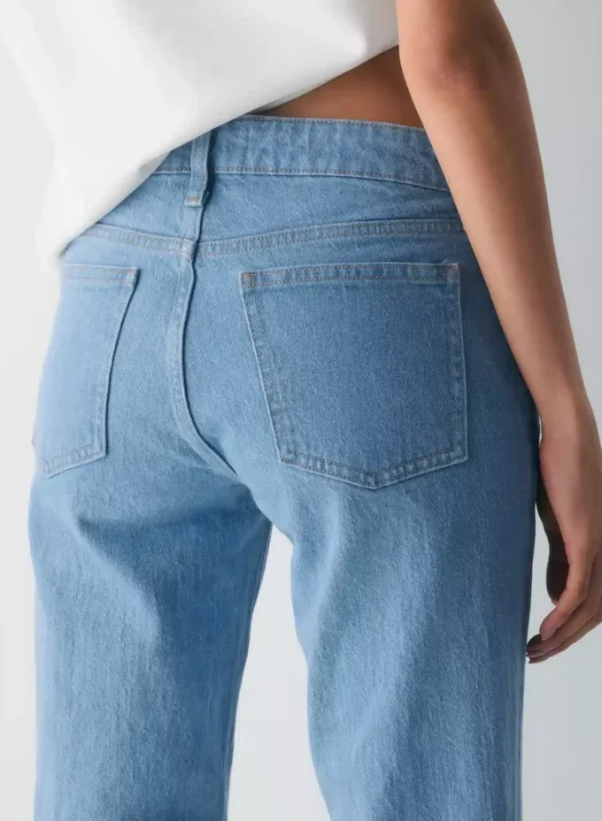 Denim Forum Tilda Lo-rise Straight Jean