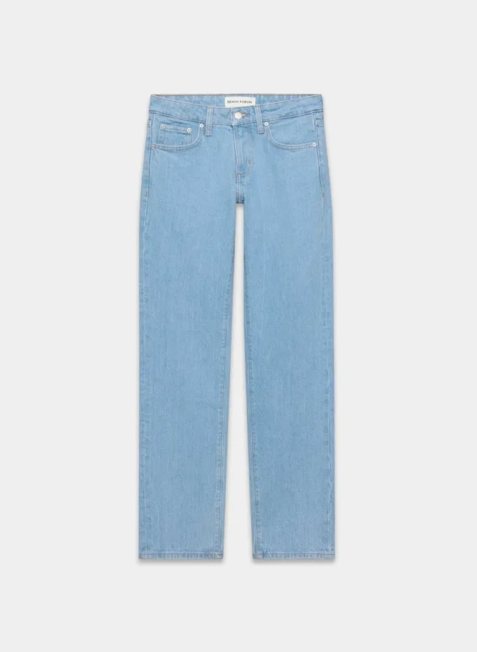 Denim Forum Tilda Lo-rise Straight Jean