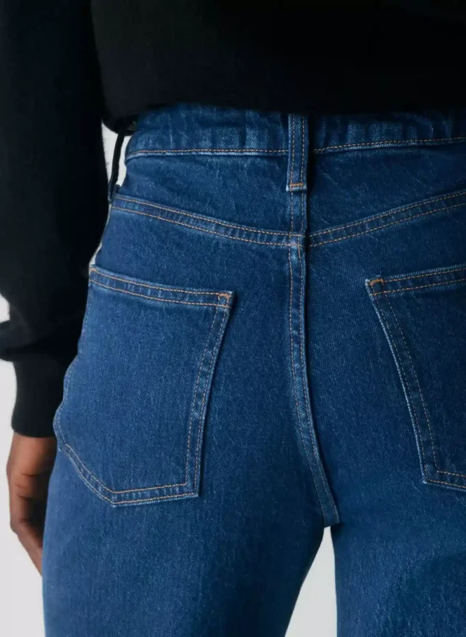 Denim Forum Uma Curve-fit Hi-rise Straight Jean