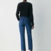 Denim Forum Uma Curve-fit Hi-rise Straight Jean