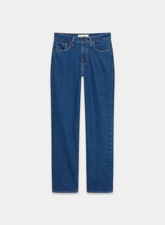 Denim Forum Uma Curve-fit Hi-rise Straight Jean