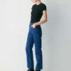 Denim Forum Uma Hi-rise Straight Jean