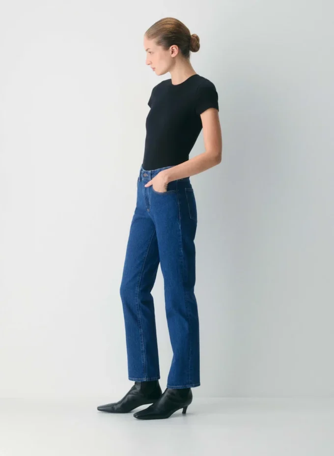 Denim Forum Uma Hi-rise Straight Jean