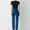 Denim Forum Uma Hi-rise Straight Jean