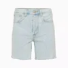 Denim Forum Yoko Hi-rise Mid-thigh Denim Short Denim Forum Yoko Hi-rise Mid-thigh Denim Short