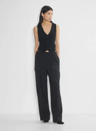 Deniro Vest – Mirror Crepe™