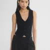 Deniro Vest – Mirror Crepe™ Deniro Vest – Mirror Crepe™
