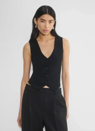 Deniro Vest – Mirror Crepe™