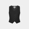 Deniro Vest – Mirror Crepe™ Deniro Vest – Mirror Crepe™