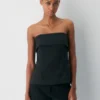 Element Linen Tube Top