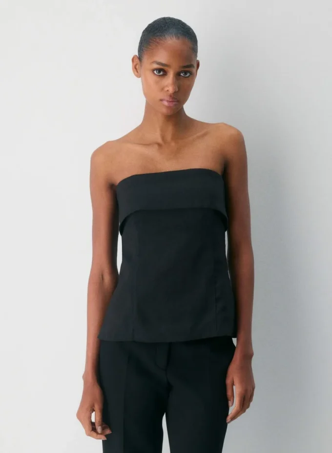 Element Linen Tube Top