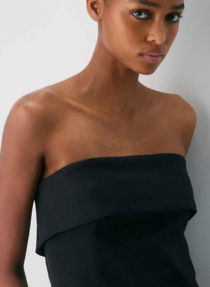Element Linen Tube Top
