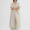 Eleta linne maxi-kjole