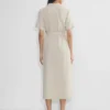 Eleta linne maxi-kjole