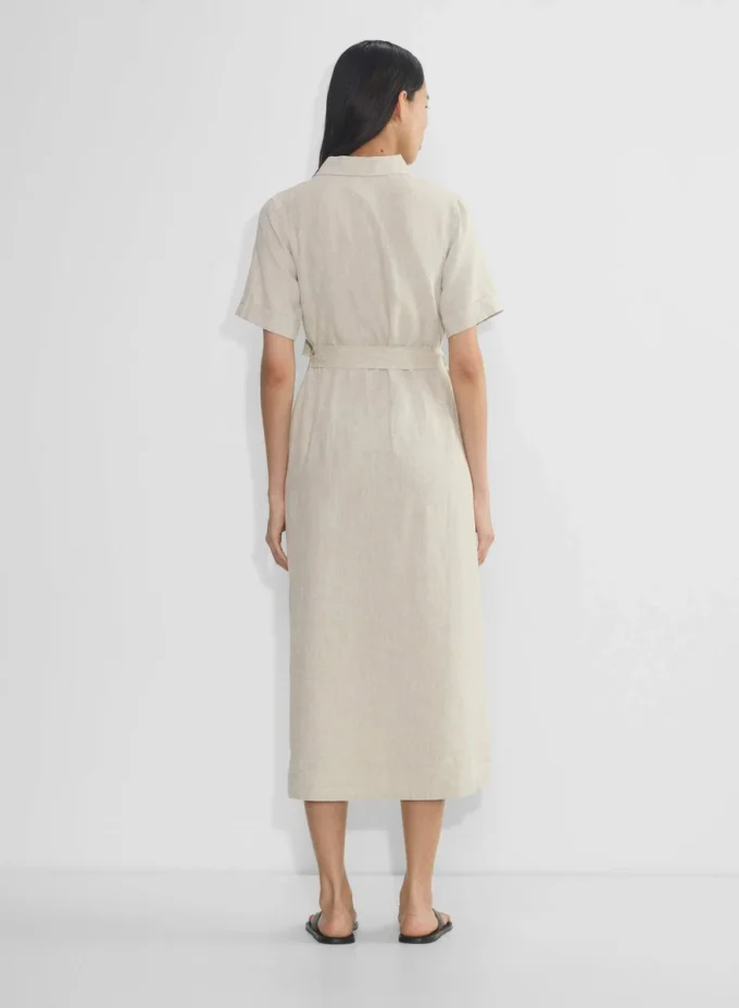 Eleta linne maxi-kjole