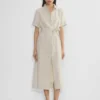 Eleta linne maxi-kjole