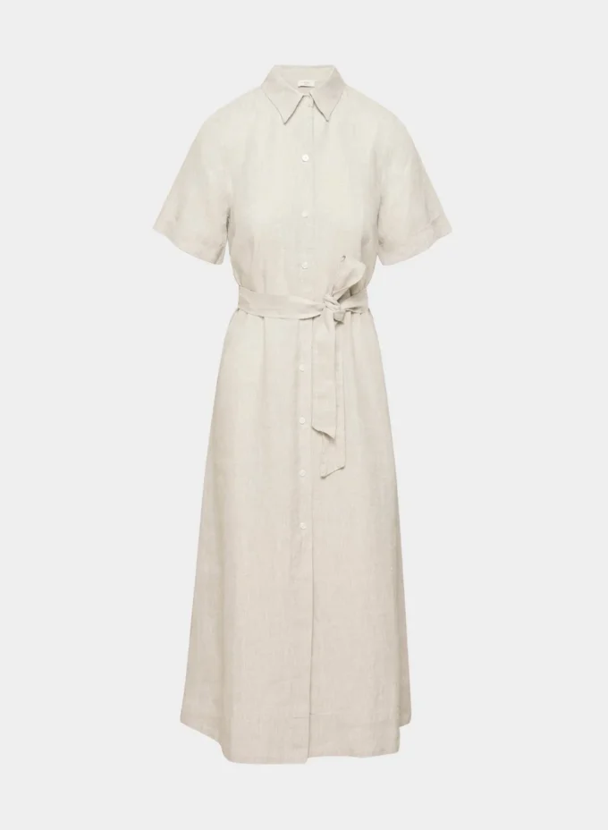 Eleta linne maxi-kjole