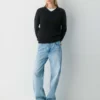 Essential Cashmere avslappet genser med V-hals Essential Cashmere avslappet genser med V-hals