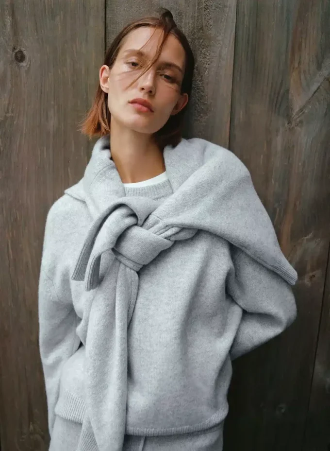 Essential Cashmere Hi-rise Wide Pant Essential Cashmere Hi-rise Wide Pant