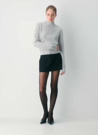 Essential Cashmere Mockneck