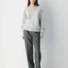 Essential Cashmere Relaxed Boatneck Sweater