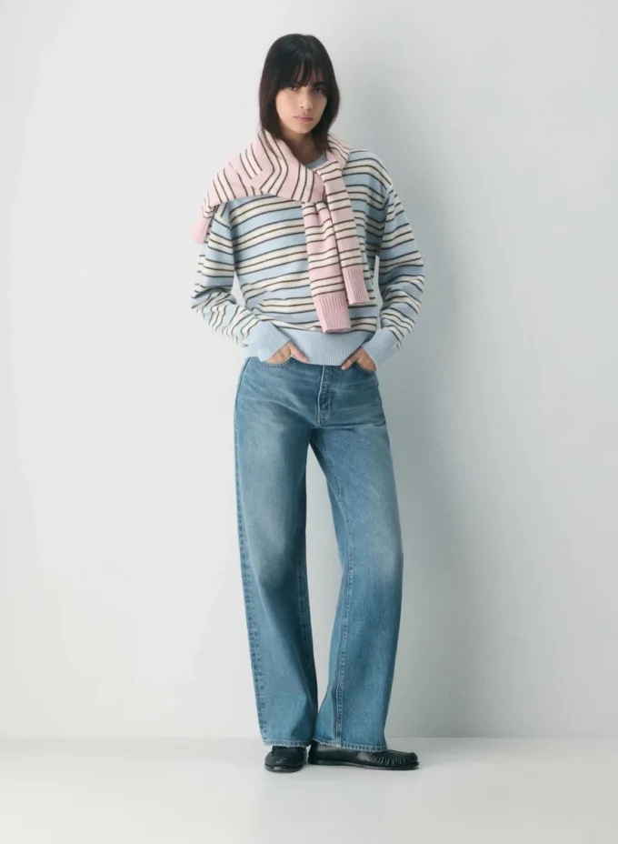 Essential Cashmere Relaxed Crew Sweater Essential Cashmere Relaxed Crew Sweater