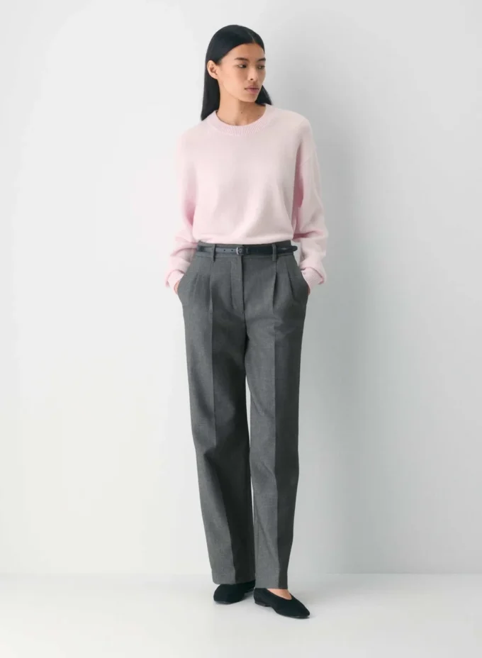 Essential Cashmere Relaxed Crew Sweater Essential Cashmere Relaxed Crew Sweater