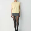 Essential Cashmere Relaxed Crew Vest Essential Cashmere Relaxed Crew Vest